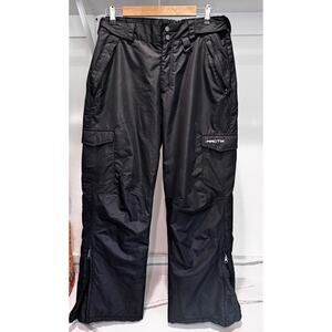 Arctix Men's Ski Pants Unisex Size Medium Snow Pants Cold Gear Black Snowboard